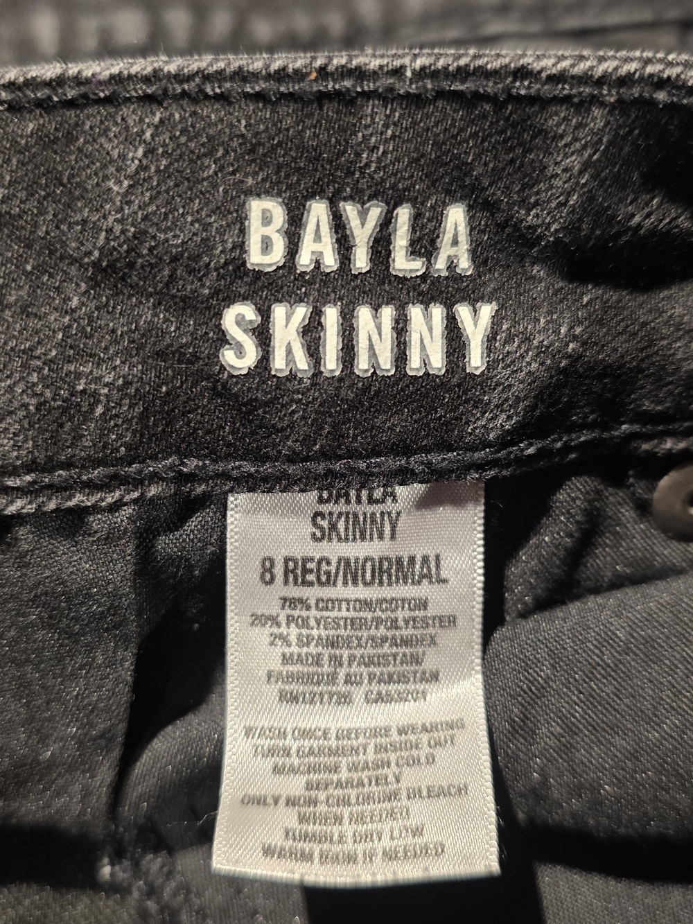 Aeropostale Black Women's Skinny Jeans - Picture 4 of 4